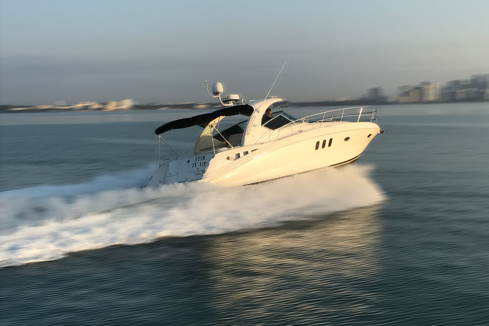 sea ray 380 motor yacht